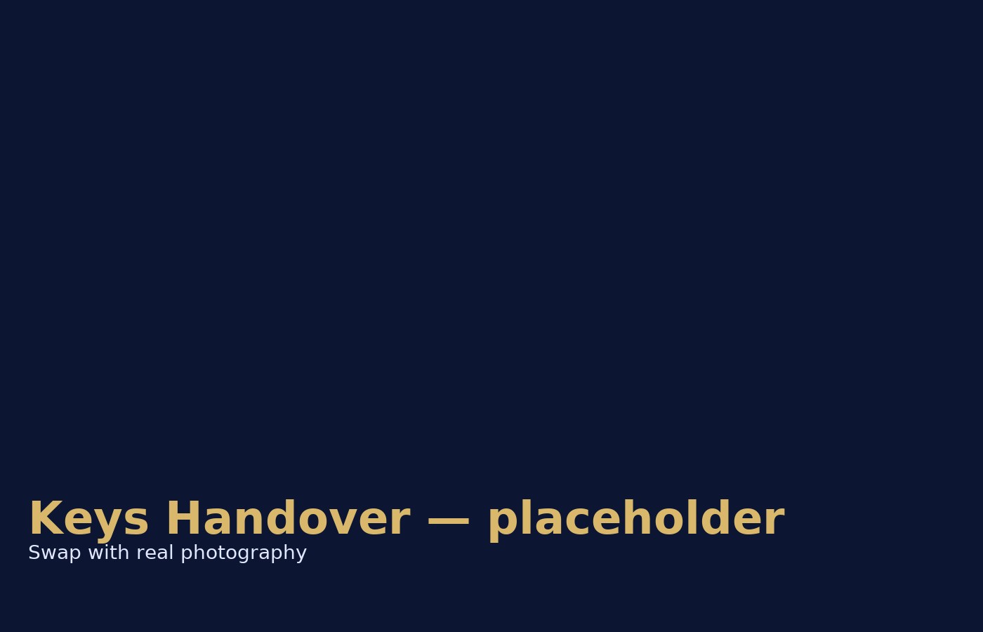 Recent let – keys handover