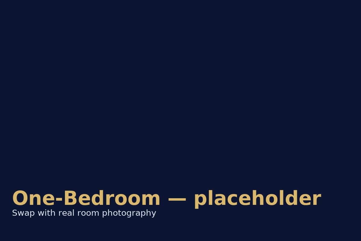 One bedroom apartment