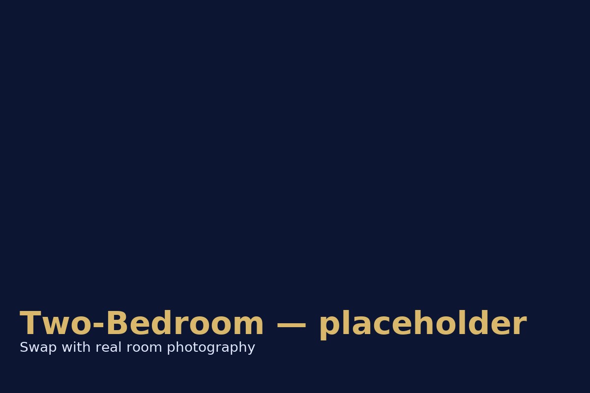 Two bedroom apartment